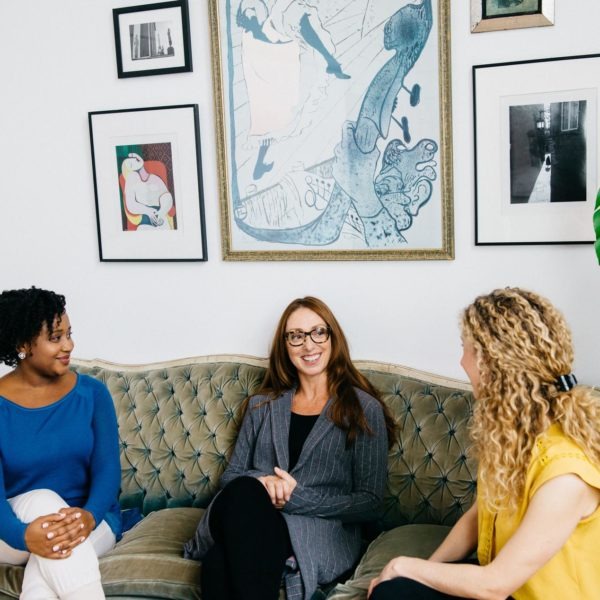 Image of therapists celebrating World Mental Health Day 2020 at BeWELL psychotherapy in Midtown Manhattan