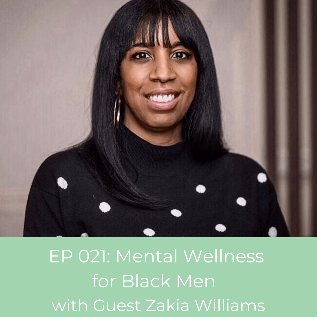 Ep 021 Mental Wellness for Black Men with Zakia Williams BeWELL