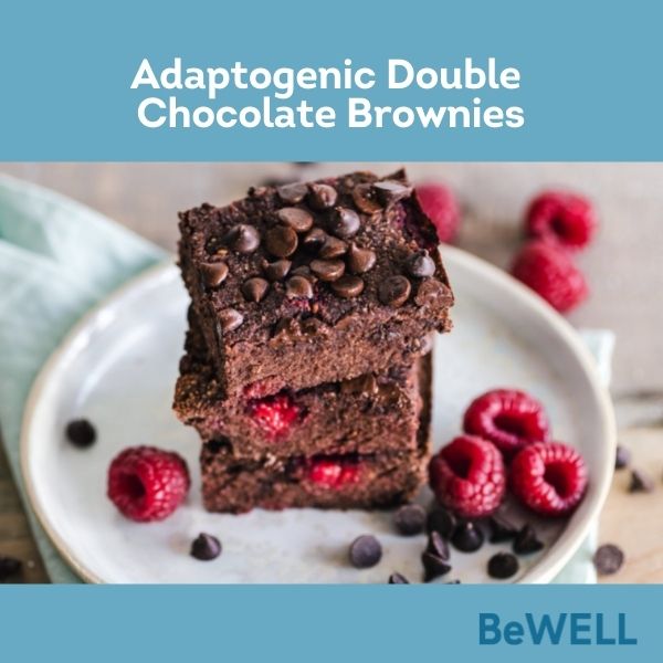 Adaptogenic Double Chocolate Brownies 