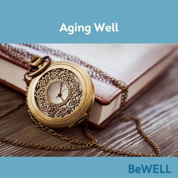Promo image for our blog post on aging well.