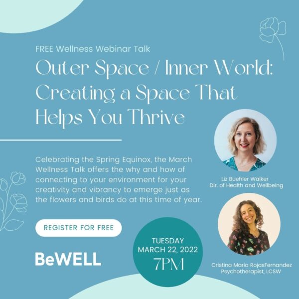 Free Mental Health Webinar about the Ayurveda Outer Space and Inner world.